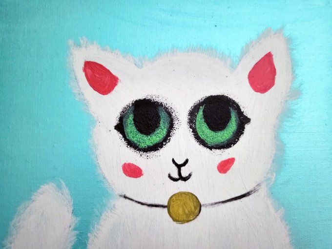 Mon ptit chat (30x30 cm)