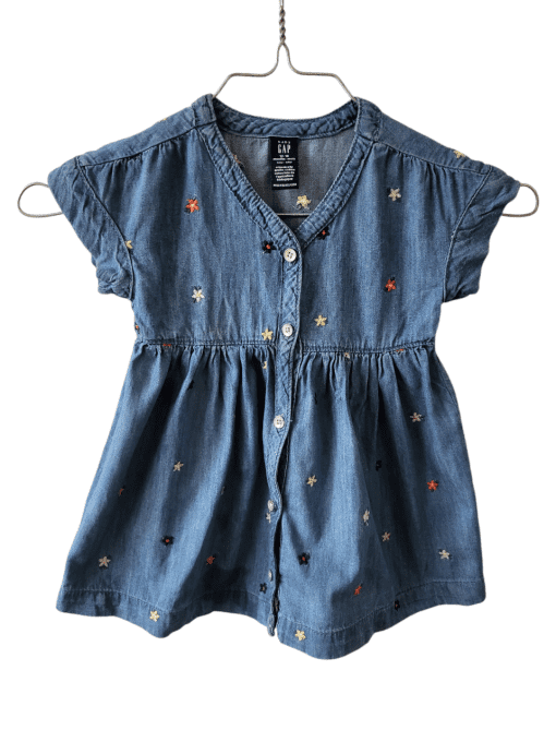 Robe à fleurs  - 12/18 mois 