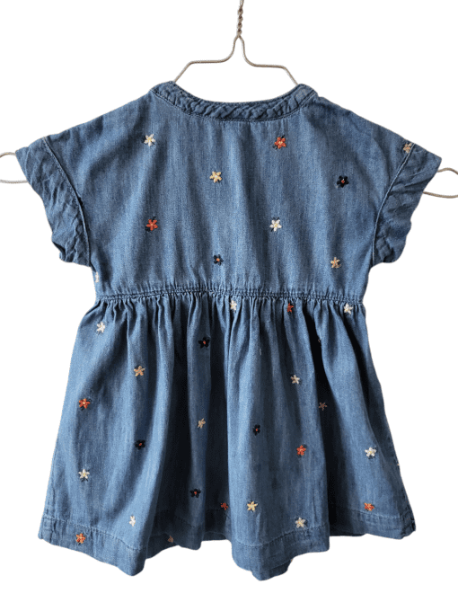 Robe à fleurs  - 12/18 mois 