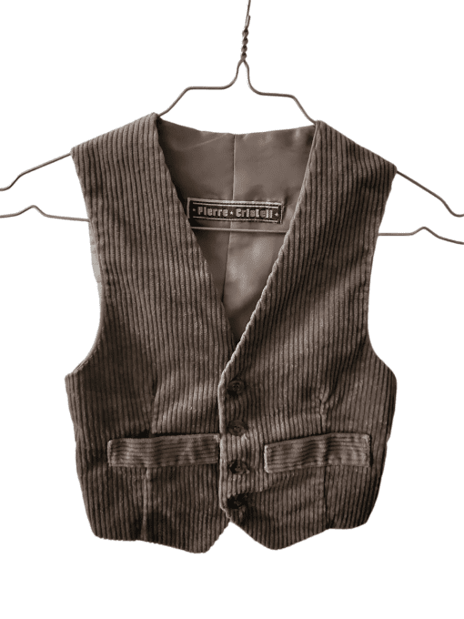 Gilet bébé "garçon de café" - 6 mois 