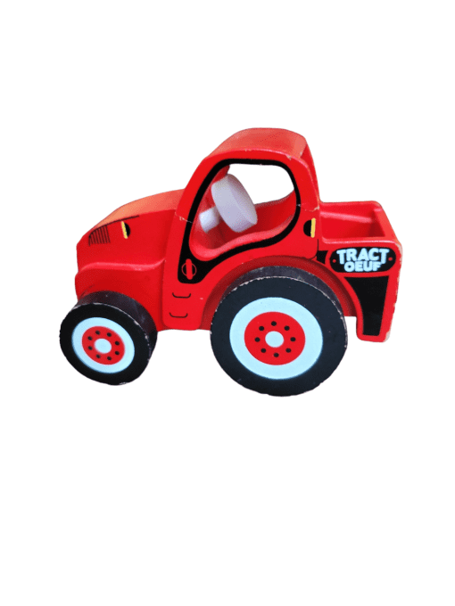 Tracteur rouge (dès 1 an)