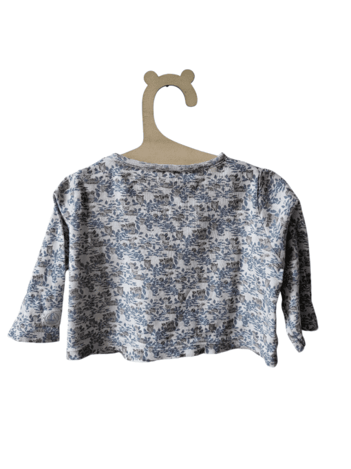 Gilet à fleurs - 6 mois 