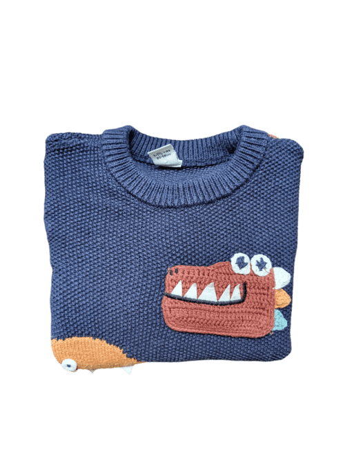 Pull "dinosaures" - 12/18 mois 