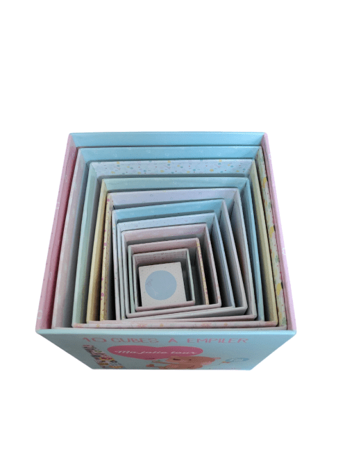 Cubes empilables - dès 1 an 