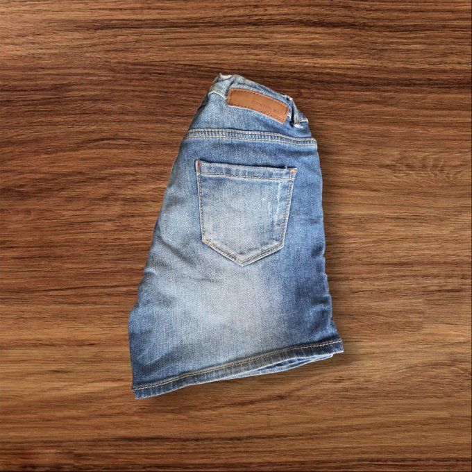 Short fille en jean - 6 / 7 ans