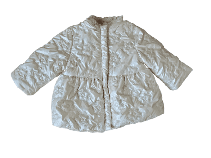 Manteau fille doré - 6/9 mois