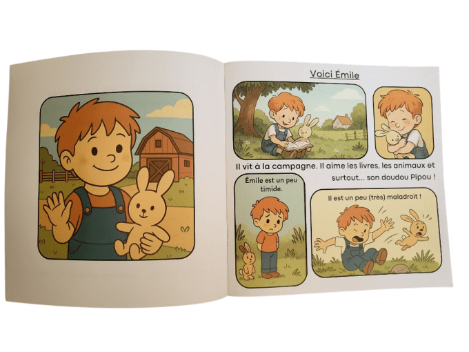 Les aventures d'Emile et Pipou - dès 3 ans