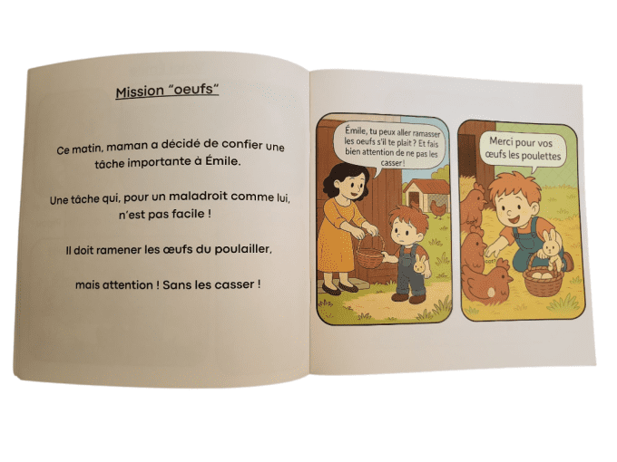 Les aventures d'Emile et Pipou - dès 3 ans
