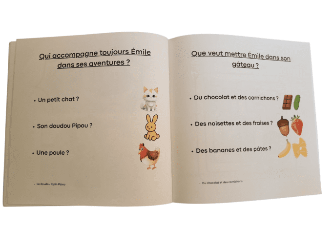 Les aventures d'Emile et Pipou - dès 3 ans