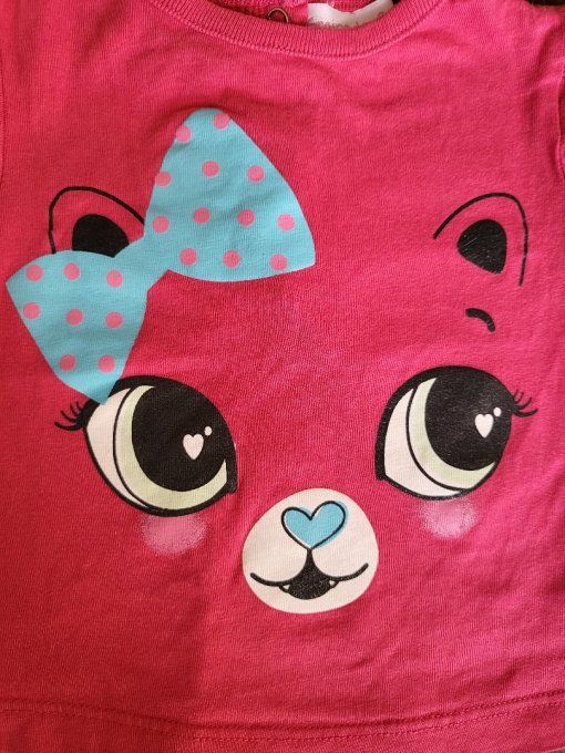 T.shirt "noeud" - 6 mois