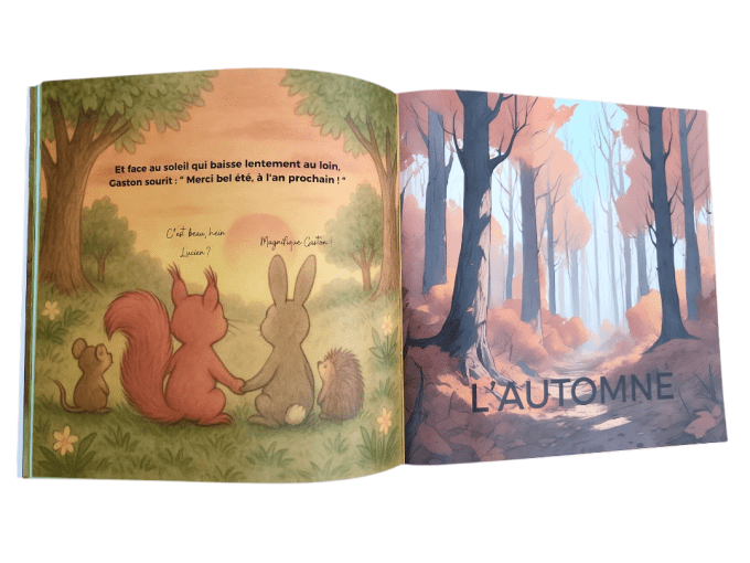 Gaston et les 4 saisons - dès 3 ans