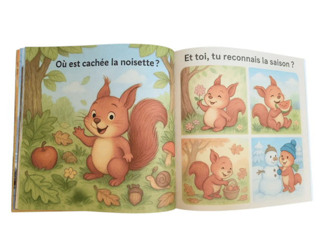 Gaston et les 4 saisons - dès 3 ans