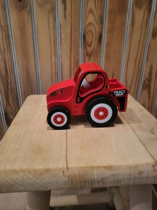Tracteur rouge (dès 1 an)