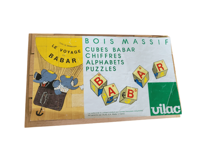Cubes "Babar" - dès 2 ans
