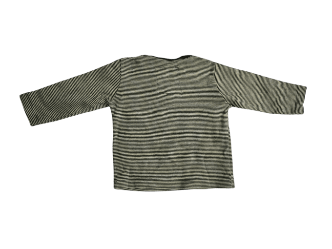 sweat rayé - 18 mois