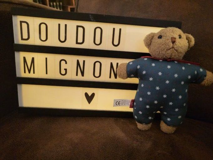 Petit doudou ours - dès la naissance 