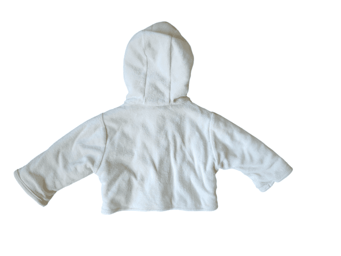 Gilet jaune à capuche - Naissance 