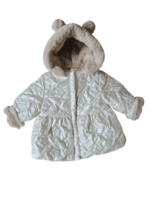 Manteau fille doré - 6/9 mois